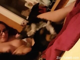 Insolent amateur chick gets filmed when she tries XXX with her...
